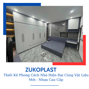 Thiết Kế Phong Cách Nhà Hiện Đại Cùng Vật Liệu Mới - Nhựa Cao Cấp